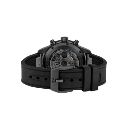 IWC Pilot Performance Chronograph 41mm Mercedes AMG Petronas Formula OneTM Team Montre Hommes Caoutchouc Noir IW388306 – Image 4