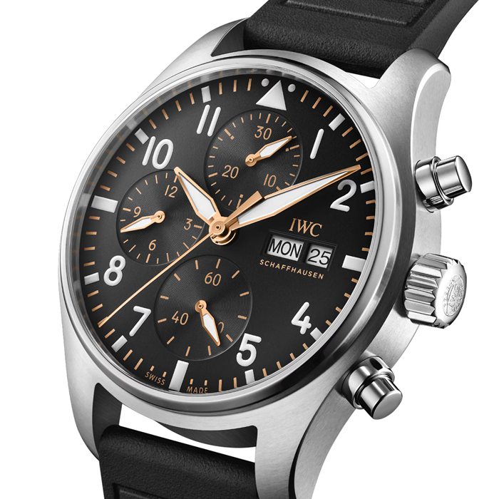 IWC Pilot's Chronograph 41mm APXGP Mens Watch Black IW388116 – Image 3
