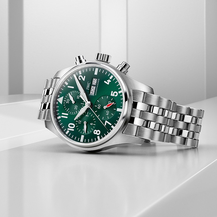 IWC Pilot's Chronograph 41mm Mens Watch IW388104 – Image 4