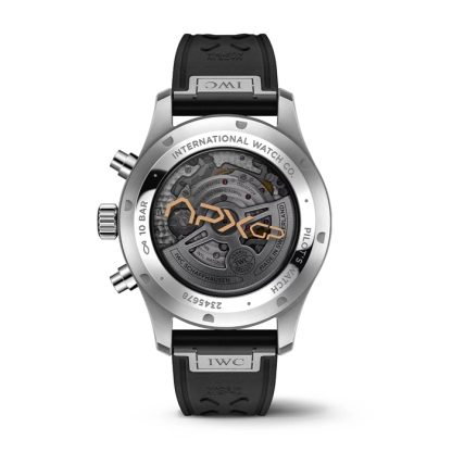 IWC Pilot's Chronograph 43mm APXGP Mens Watch Black IW378009 – Image 2