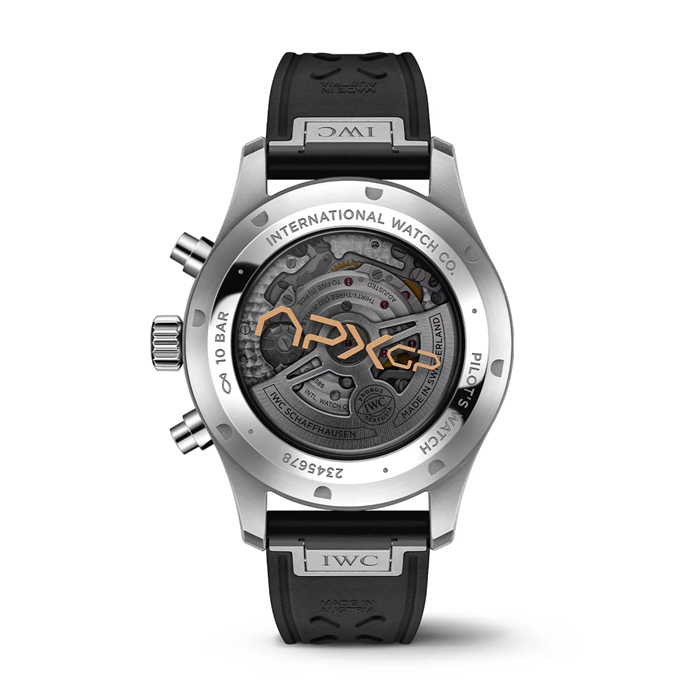 IWC Pilot's Chronograph 43mm APXGP Mens Watch Black IW378009 – Image 2