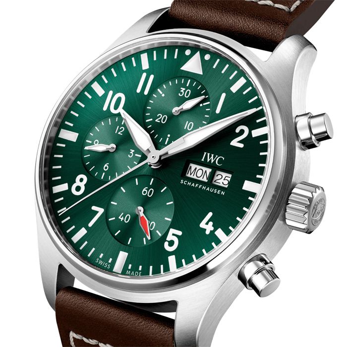 IWC Pilot's Chronograph 43mm Mens Watch IW378005 – Image 2