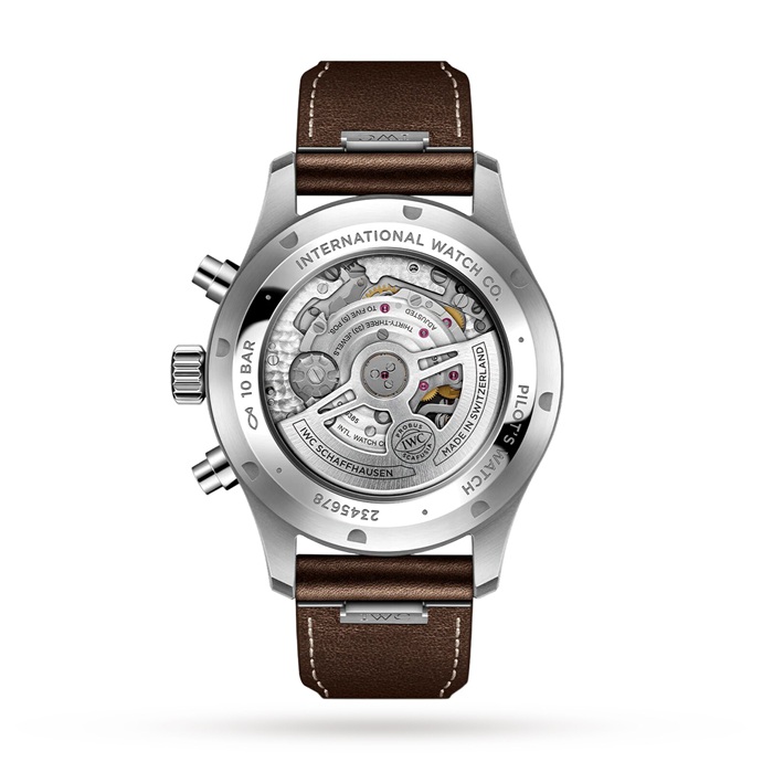 IWC Pilot's Chronograph 43mm Mens Watch IW378005 – Image 3