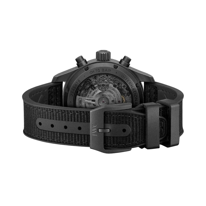 IWC Pilot's Chronograph Top Gun Ceratanium 41mm Mens Watch Black IW388106 – Image 4