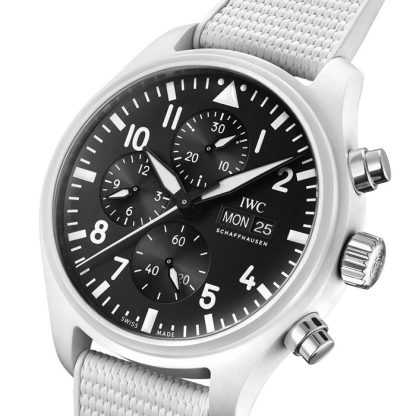 IWC Pilot's Chronograph Top Gun Edition Lake Tahoe 44.5mm Mens Watch Black IW389105 – Image 2