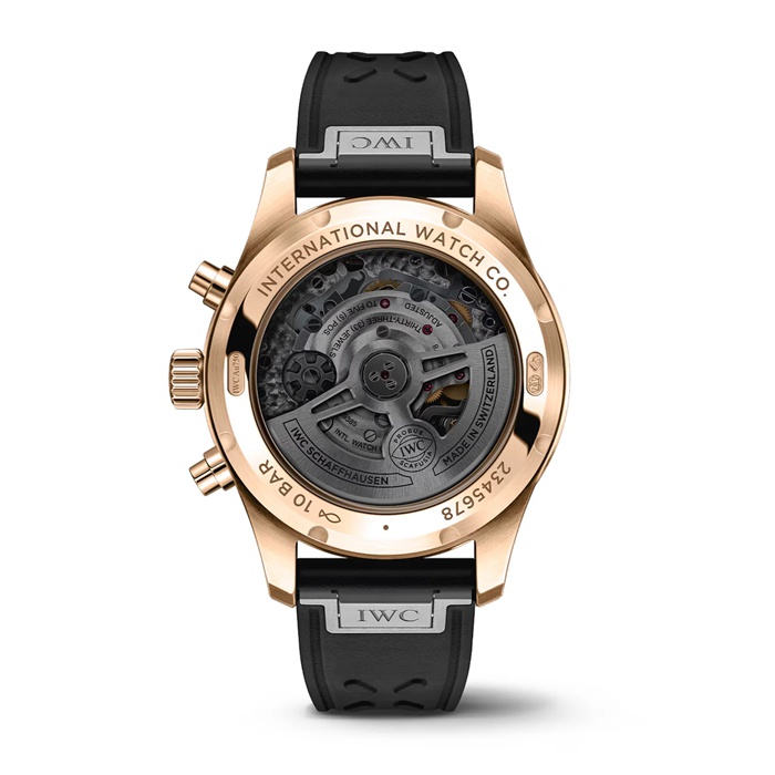 IWC Pilot's Performance Chronograph 41mm Mens Watch Black Rubber IW388309 – Image 5
