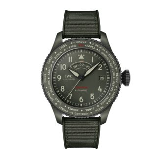 IWC Pilot's Watch Timezoner Top Gun Woodland 46mm IW395601