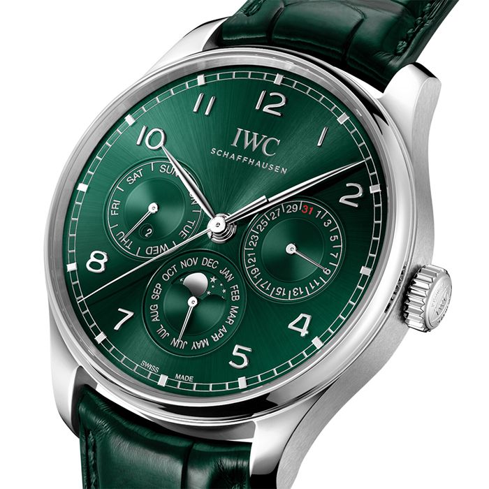 IWC Portugieser Automatic 42mm Mens Watch Green IW344207 – Image 2