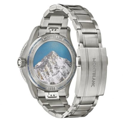 Montblanc 1858 Geoshphere 0 Oxygen The 8000 42mm Montre Homme 130982 – Image 4