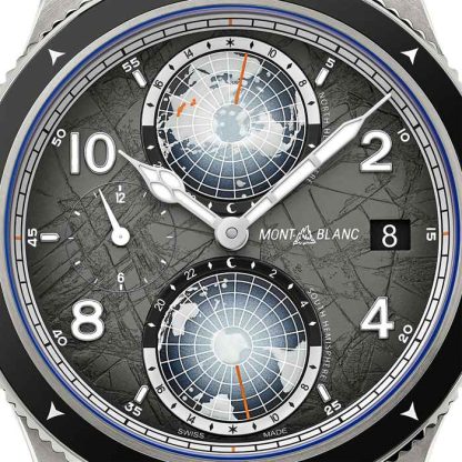 Montblanc 1858 Geoshphere 0 Oxygen The 8000 42mm Montre Homme 130982 – Image 5