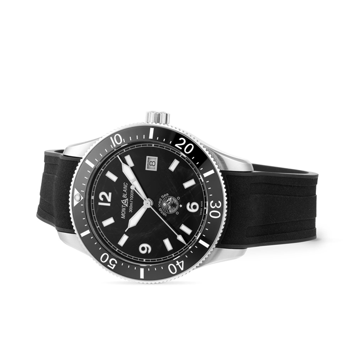 Montblanc 1858 Iced Black Sea 41mm Montre Homme 129372 – Image 2