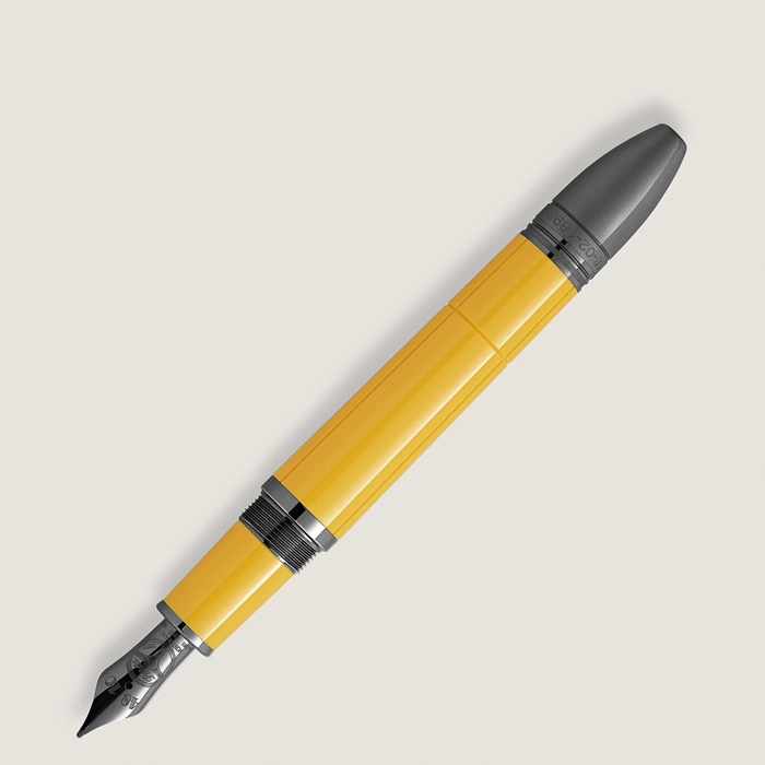 Montblanc Grands Personnages Enzo Ferrari Edition Spéciale Giallo Modena Stylo Plume 130661 – Image 3