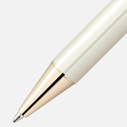 Montblanc Heritage Rouge et Noir Baby Edition Spéciale Ivoire Stylo Bille 128123 – Image 2