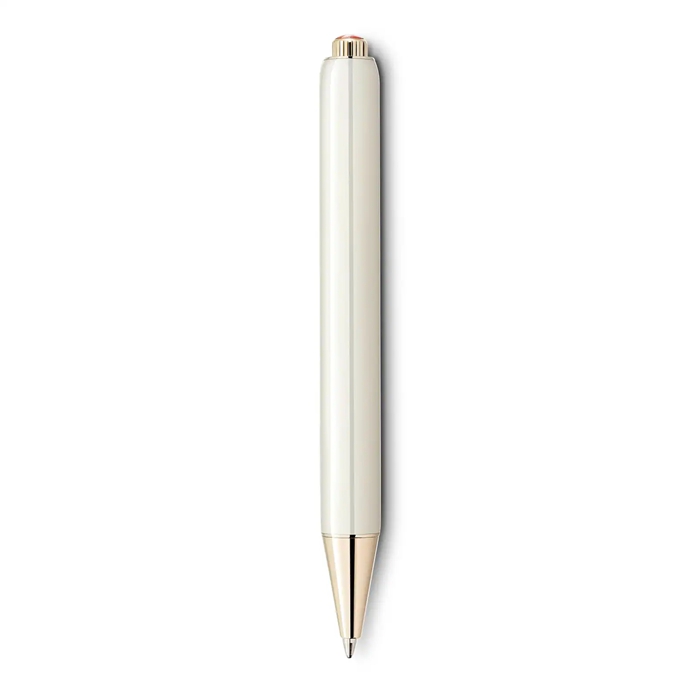 Montblanc Heritage Rouge et Noir Baby Edition Spéciale Ivoire Stylo Bille 128123