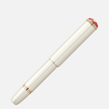 Montblanc Heritage Rouge et Noir Baby Special Edition Rollerball couleur ivoire 128122 – Image 2