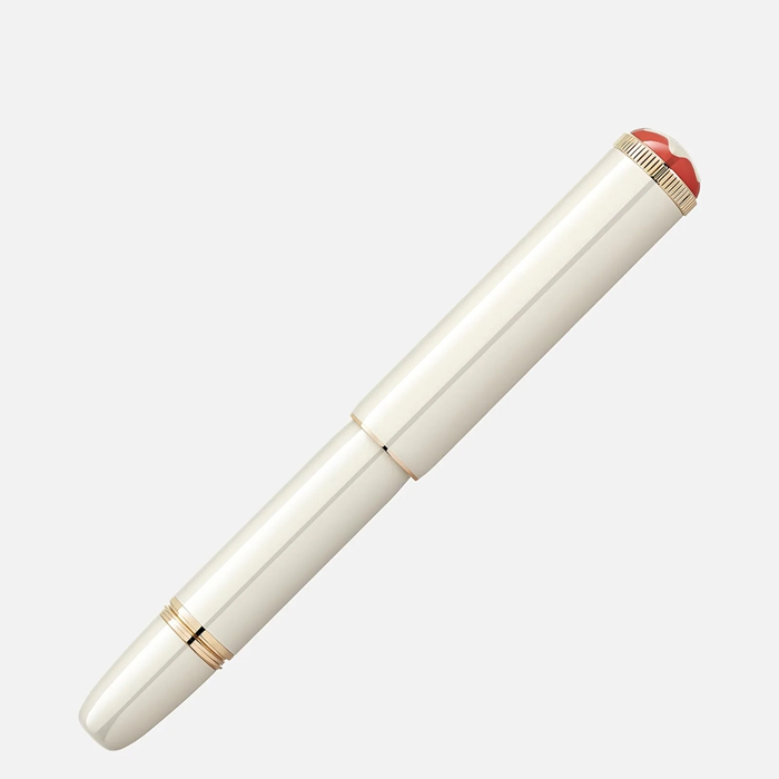 Montblanc Heritage Rouge et Noir Baby Special Edition Rollerball couleur ivoire 128122 – Image 2