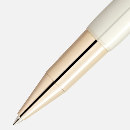 Montblanc Heritage Rouge et Noir Baby Special Edition Rollerball couleur ivoire 128122 – Image 3