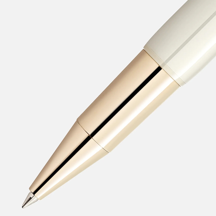 Montblanc Heritage Rouge et Noir Baby Special Edition Rollerball couleur ivoire 128122 – Image 3