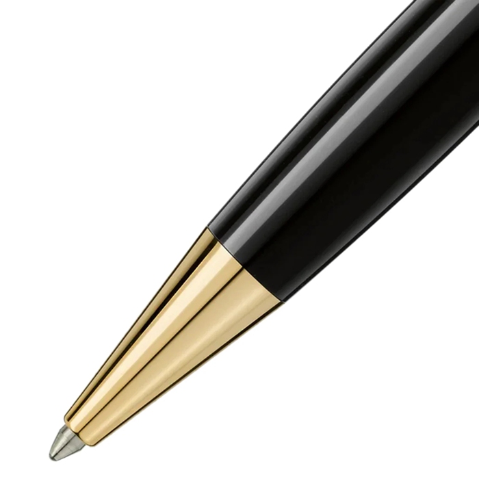 Montblanc Meisterstuck Classique Stylo Bille Plaqué Or 132453 – Image 3