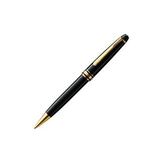 Montblanc Meisterstuck Classique Stylo Bille Plaqué Or 132453