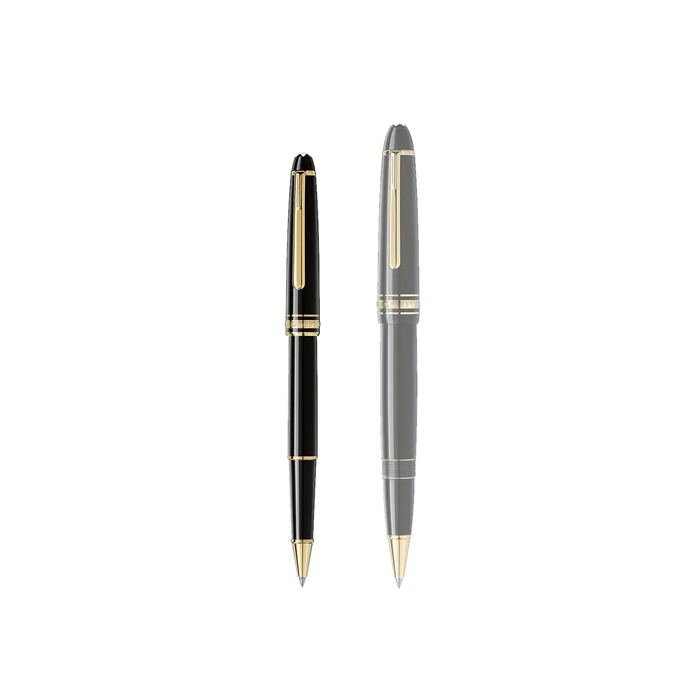 Montblanc Meisterstuck Gold Coated Rollerball Pen 132457 – Image 4