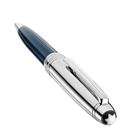 Montblanc Meisterstuck Solitaire Doue Blue Hour Classique Stylo Bille 132102 – Image 4