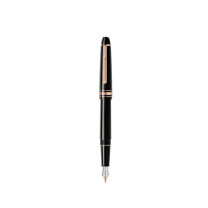 Montblanc Meisterstuck Stylo Plume Or Rose 132485