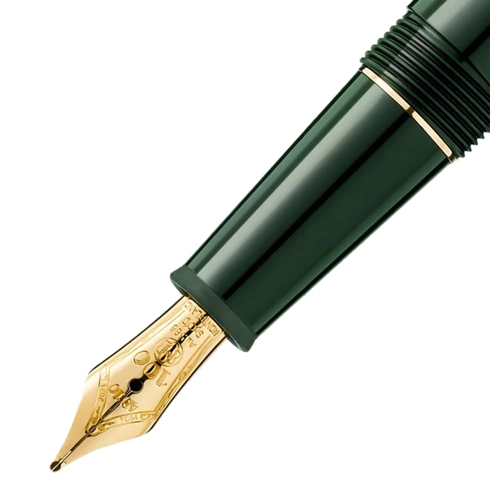Montblanc Meisterstück The Origin Collection Classique Stylo Plume Vert 131342 – Image 2