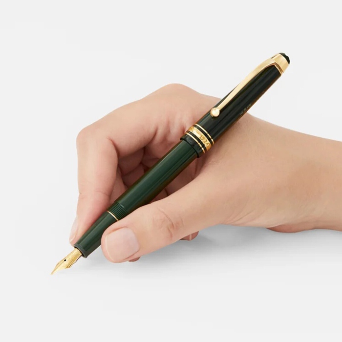 Montblanc Meisterstück The Origin Collection Classique Stylo Plume Vert 131342 – Image 3