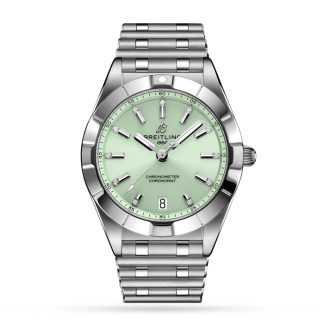 Montre Breitling Chronomat 32 Acier inoxydable Vert Menthe A77310101L1A1