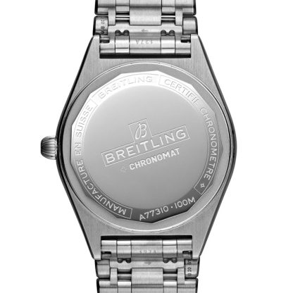 Montre Breitling Chronomat 32 Acier inoxydable blanc A77310101A3A1 – Image 2