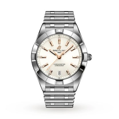 Montre Breitling Chronomat 32 Acier inoxydable blanc A77310101A3A1