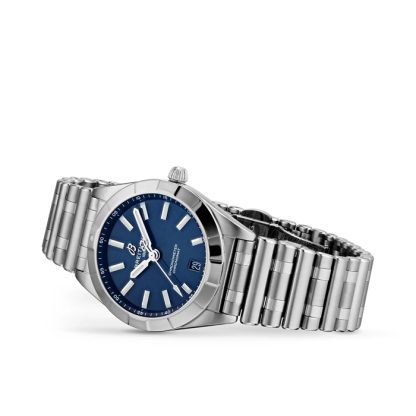 Montre Breitling Chronomat 32 en acier inoxydable bleu A77310101C1A1 – Image 3