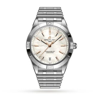 Montre Breitling Chronomat Automatic 36 Acier inoxydable Nacre A10380101A4A1