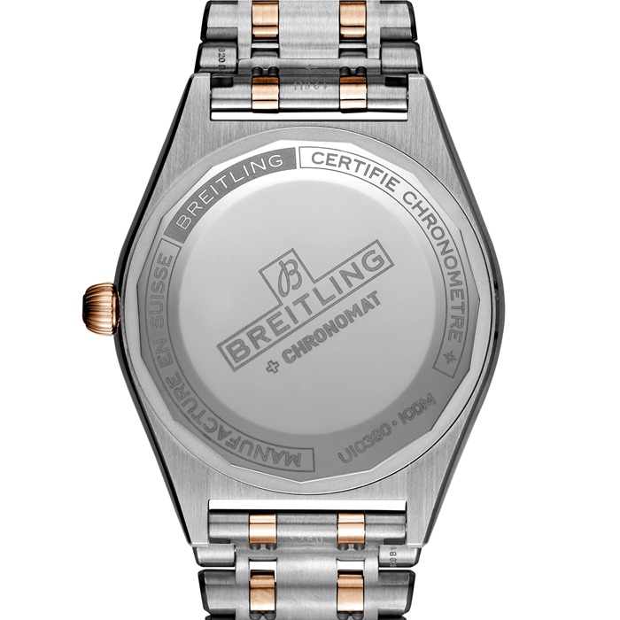 Montre Breitling Chronomat Automatic 36 Acier inoxydable et or rouge 18k U10380591K1U1 – Image 2