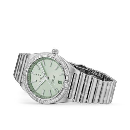 Montre Breitling Chronomat Automatic 36 Mint Green A10380591L1A1 – Image 3