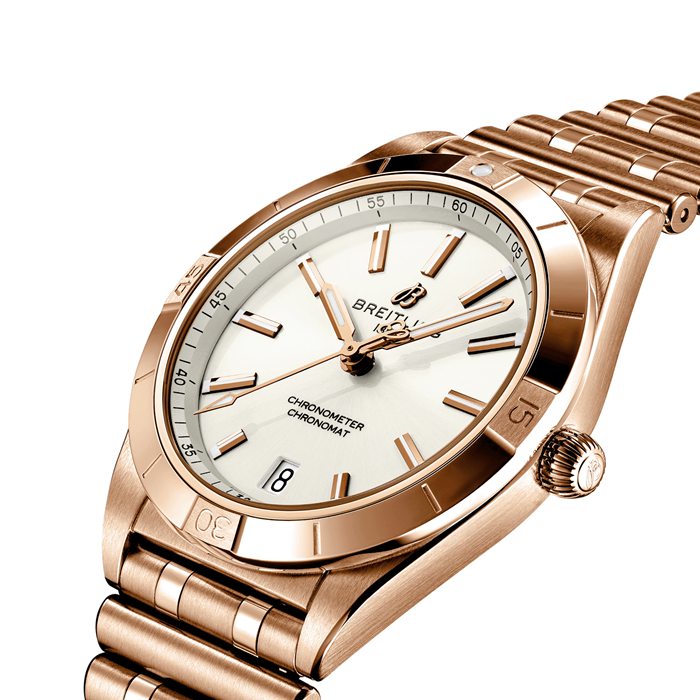 Montre Breitling Chronomat Automatic 36 en or rouge 18 carats R10380101A1R1 – Image 3