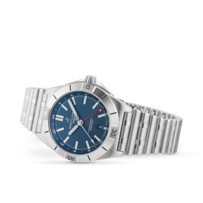 Montre Breitling Chronomat Automatic GMT 40 Blue Dial A32398101C1A1 – Image 3