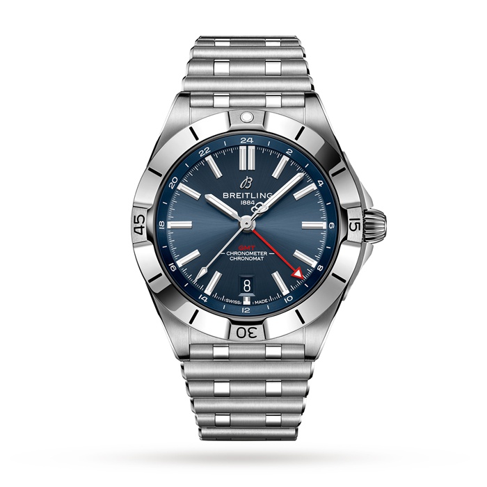 Montre Breitling Chronomat Automatic GMT 40 Blue Dial A32398101C1A1