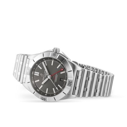 Montre Breitling Chronomat Automatic GMT 40 Grey Dial A32398101M1A1 – Image 3
