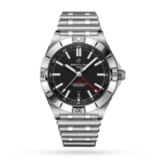 Montre Breitling Chronomat Automatic GMT 40 en acier inoxydable A32398101B1A1