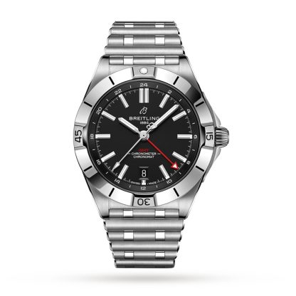Montre Breitling Chronomat Automatic GMT 40 en acier inoxydable A32398101B1A1
