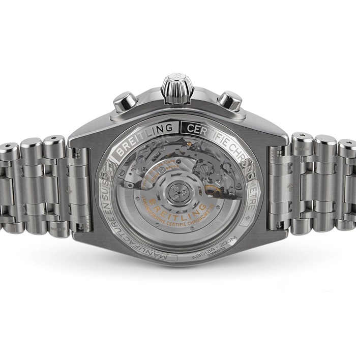 Montre Breitling Chronomat B01 42 en acier inoxydable AB0134101B1A1 – Image 4