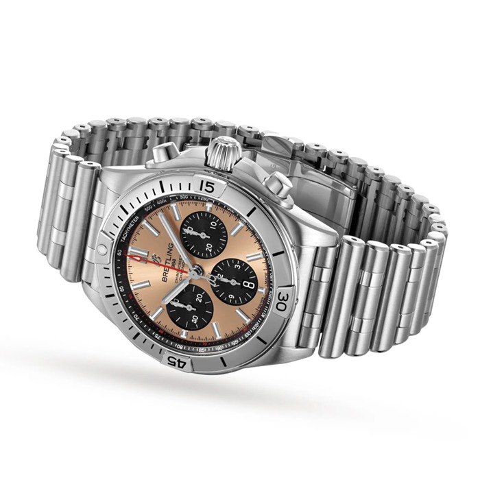 Montre Breitling Chronomat B01 42 en acier inoxydable AB0134101K1A1 – Image 3