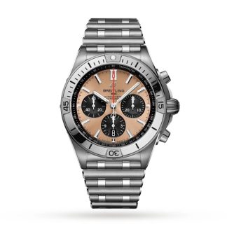 Montre Breitling Chronomat B01 42 en acier inoxydable AB0134101K1A1