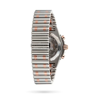 Montre Breitling Chronomat B01 42 en acier inoxydable et or rouge 18k UB0134101C1U1 – Image 3