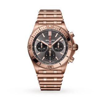 Montre Breitling Chronomat B01 42 en or rouge 18 carats RB0134101B1R1