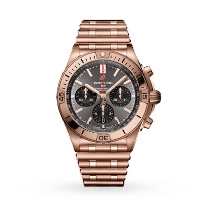 Montre Breitling Chronomat B01 42 en or rouge 18 carats RB0134101B1R1