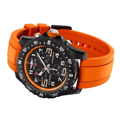 Montre Breitling Endurance Pro 44mm Hommes Caoutchouc Orange X82310A51B1S2 – Image 3