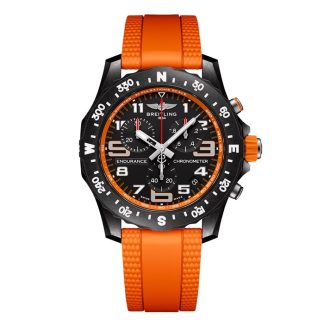 Montre Breitling Endurance Pro 44mm Hommes Caoutchouc Orange X82310A51B1S2